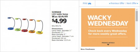 IKEA - Vancouver Wacky Wednesday Deal of the Day (Oct 8) B