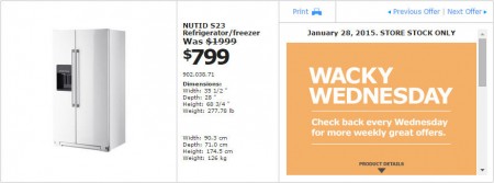 IKEA - Vancouver Wacky Wednesday Deal of the Day (Jan 28) C