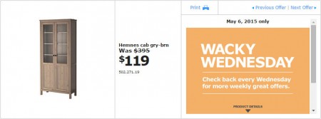 IKEA - Vancouver Wacky Wednesday Deal of the Day (May 6) B