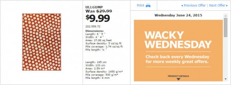 IKEA - Vancouver Wacky Wednesday Deal of the Day (June 24) A