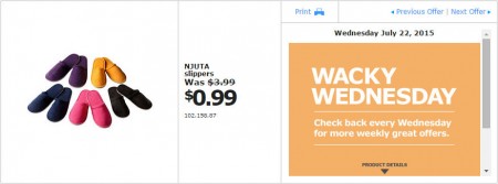 IKEA - Vancouver Wacky Wednesday Deal of the Day (July 22) B