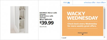 IKEA - Vancouver Wacky Wednesday Deal of the Day (July 29) D