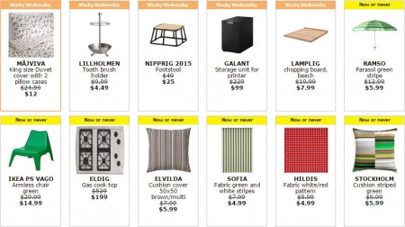 IKEA - Vancouver Wacky Wednesday Deal of the Day (July 8) B