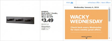 IKEA - Vancouver Wacky Wednesday Deal of the Day (Jan 6) A