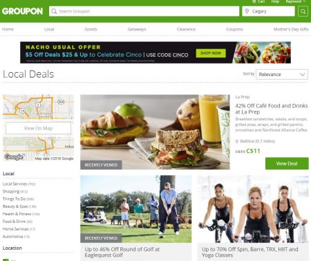 GROUPON Today Only - Extra $5 Off Deals $25 & Up Promo Code (May 5)