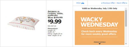 IKEA - Vancouver Wacky Wednesday Deal of the Day (July 13) C