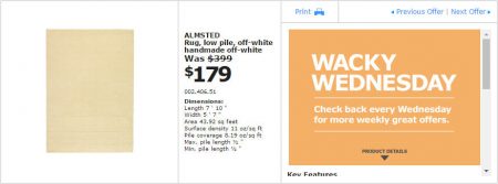 IKEA - Vancouver Wacky Wednesday Deal of the Day (July 27) B