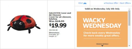 IKEA - Vancouver Wacky Wednesday Deal of the Day (July 6) B